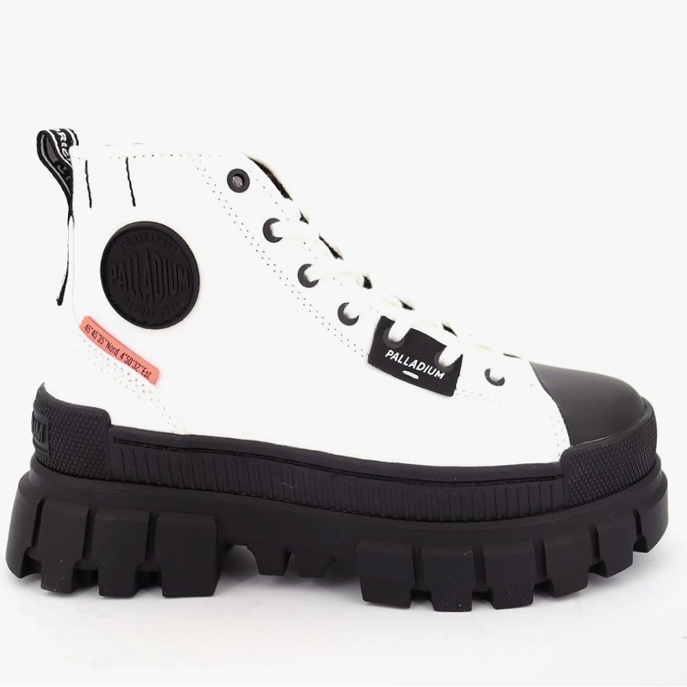🔥 NIB! Palladium Open Canvas Combat Platform Boots